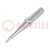 Tip; chisel; 1.2x0.4mm; for soldering iron; WEL.LR-21,WEL.WEP70