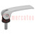Lever; clamping; Thread len: 16mm; Lever length: 63mm; Body: silver