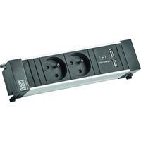 BACHMANN POWER FRAME 2xUTE 1xUSB Charge Strom 2,0m AEH
