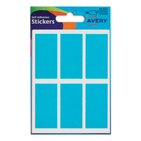 Avery Labels Packet36 50x25Blue 32-224