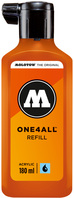 Refill ONE4ALL, Nachfülltinte für Permanentmarker 180 ml, dare orange