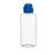 Artikelbild Trinkflasche "School", 1,0 l, transparent/blau