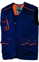 DELTAPLUS 5428214 PANOSTYLE M6GIL GILET PANOPLY TAILLE L BLEU/ORANGE 3295249151669