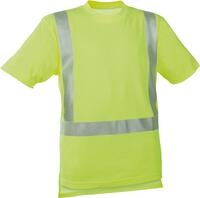 Waarschuwings-T-shirt fluorescerend geel maat XL