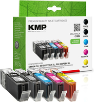 KMP C100V inktcartridge Cyaan, Magenta, Geel