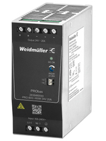 Weidmüller PRO BAS 480W 24V 20A power supply unit Black