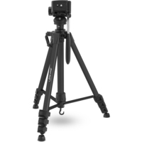 InLine Stativ für Digital- & Videokameras, Aluminium, Höhe max. 1,56m, schwarz