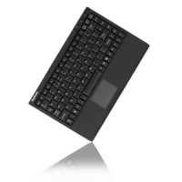 KeySonic ACK-540U+ toetsenbord USB QWERTY Brits Engels Zwart
