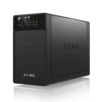 ICY BOX IB-RD3620SU3 disk array Desktop Zwart