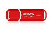 ADATA 64GB DashDrive UV150 USB flash meghajtó USB A típus 3.2 Gen 1 (3.1 Gen 1) Vörös