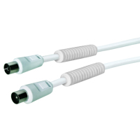 Schwaiger 3.0m IEC - IEC coax-kabel 3 m Wit