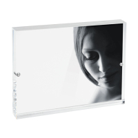 Mascagni M215 Cadre pour une seule photo Transparent