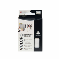 Velcro VEL-EC60240 hook/loop fastener White 2 pc(s)