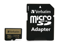 Verbatim Pro+ 32 GB MicroSDHC UHS-I Class 10