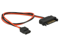 DeLOCK 0.3m, SATA 15p/Slim SATA 6p 0,3 M