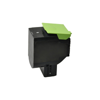 V7 Toner for selected Lexmark printers - Replacement for OEM cartridge part number 80C2HK0
