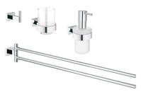 GROHE Essentials Cube Glas, Metall