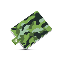 Seagate STJE500407 Externe Festplatte 500 GB Camouflage, Grün