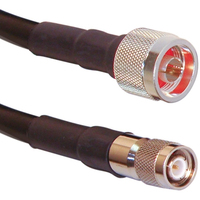 Ventev LMR400NMTM-6 kabel koncentryczny LMR400 1,8 m TNC Czarny
