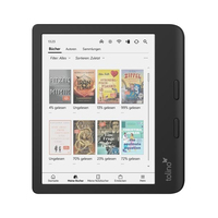 Tolino 4016621130183 czytnik e-booków Ekran dotykowy Wi-Fi Czarny