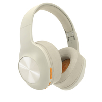 Hama Spirit Calypso Zestaw słuchawkowy Bezprzewodowy Opaska na głowę Połączenia/muzyka Bluetooth Beżowy