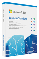 Microsoft 365 Business Standard Office-Paket Voll 1 Lizenz(en) Englisch, Italienisch 1 Jahr(e)