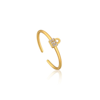 Ania Haie R032-02G bague Anneau de rotation Femelle Argent sterling Or