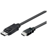 4XEM 4XDPMHDMIM3FT video cable adapter 0.91 m DisplayPort HDMI Black