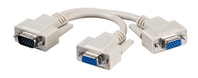 Microconnect MONG2H câble VGA 0,3 m VGA (D-Sub) 2 x VGA (D-Sub) Gris
