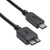 Akyga AK-USB-44 USB-kabel 1 m USB 3.2 Gen 1 (3.1 Gen 1) USB C Micro-USB B Zwart