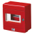 Gewiss GW42202 Alarmsystem-Abdeckung Rot, Weiß Glas, Metall