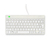 R-Go Tools Ergonomisch toetsenbord R-Go Compact Break, compact toetsenbord met pauzesoftware, AZERTY (FR), bedraad, wit