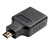 Tripp Lite P142-000-MICRO zmieniacz płci / kabli Micro HDMI HDMI Czarny