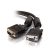 C2G Monitor HD15 M/F cable cavo VGA 2 m VGA (D-Sub) Nero