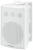 Monacor ESP-230/WS haut-parleur 2-voies Blanc Avec fil 50 W