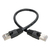 Tripp Lite N262-001-BK kabel sieciowy Czarny 0,3 m Cat6a U/FTP (STP)