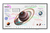Samsung WM75B tableau blanc interactif 190,5 cm (75") 3840 x 2160 pixels Écran tactile Gris, Blanc