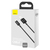 Baseus CALYS-C01 kabel Lightning 2 m Czarny