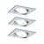 Paulmann 934.38 Einbaustrahler Aluminium GU10 LED 6,5 W