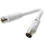 SpeaKa Professional SP-7870452 câble coaxial 10 m F Blanc