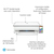 HP ENVY Imprimante Tout-en-un HP 6032e, Couleur, Imprimante pour Maison et Bureau à domicile, Impression, copie, numérisation, Sans fil; HP+; Éligibilité HP Instant Ink; Imprime...