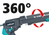 wolfcraft GmbH MG 400 ERGO Cartuccia per pistola a silicone