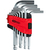 KS Tools 151.4780 klucz imbusowy Zestaw kluczy imbusowych w kształcie litery L 10 szt.