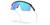 Oakley Bxtr Sonnenbrille Schild Wrap-around