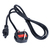 Akyga AK-AG-02A power cable Black 1.5 m Power plug type G C5 coupler