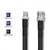 Qoltec 57027 coaxial cable LMR400 3 m N-type RP-SMA Black
