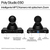 POLY Studio E60 Smart-Kamera 4K MPTZ mit 12-fachem optischem Zoom