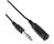 Microconnect AUDNU5 audio kábel 5 M 6.35mm Fekete