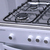 Haeger GC-SW6.003C cocina Cocina independiente Encimera de gas Negro, Blanco A