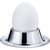 Eierbecher, rund, Edelstahl klassisch, stapelbar, schlichte Form - passend zu